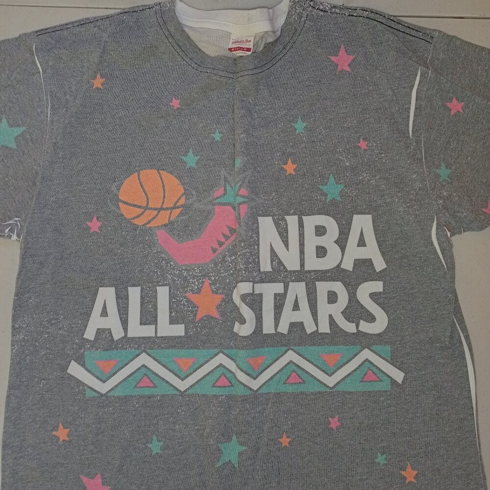 MITCHELL & NESS NBA 1996 SAN ANTONIO ALL-STAR GAME T-SHIRT SIZE M